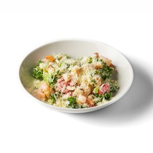 Салат Цезарь с креветкой