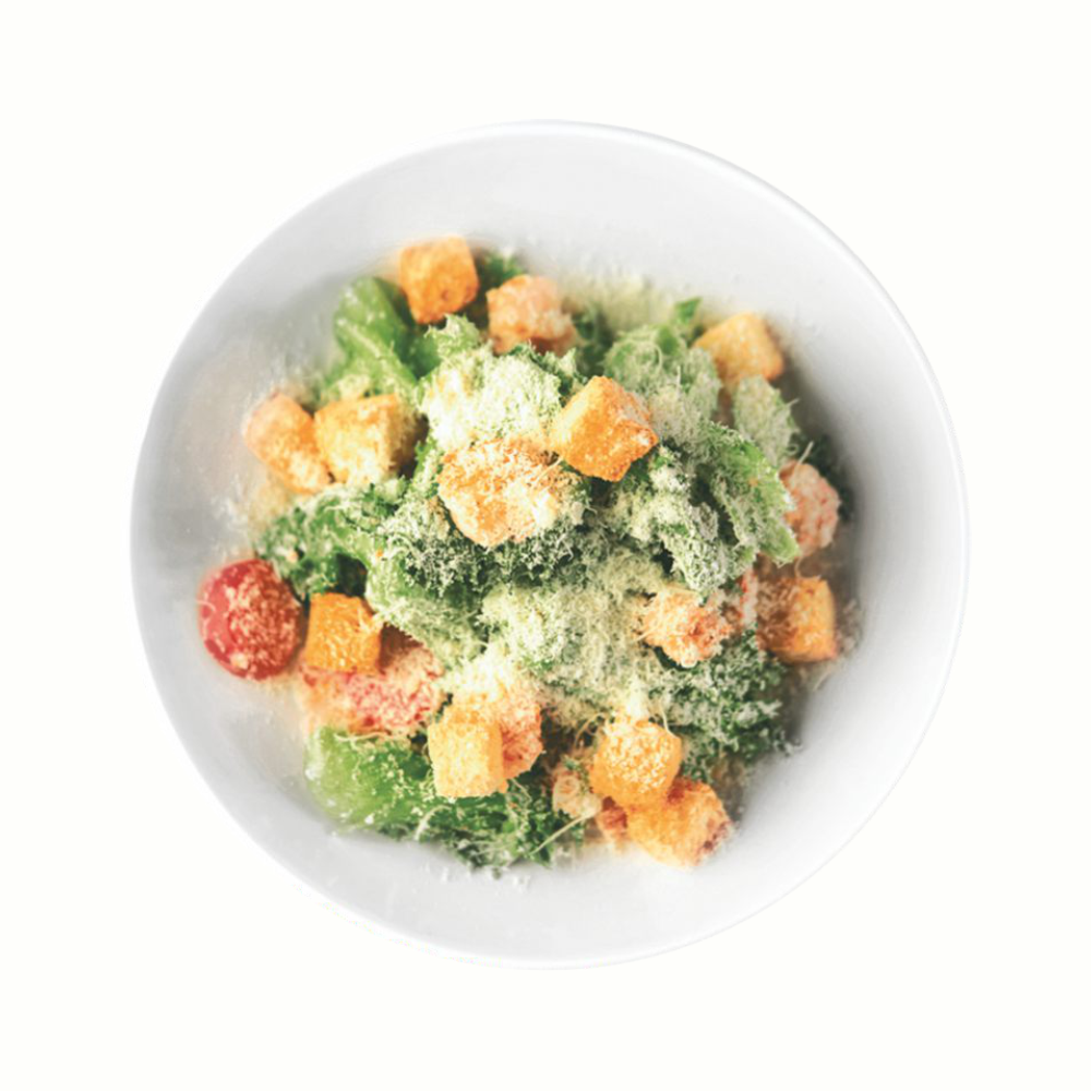 Салат Цезарь с курицей