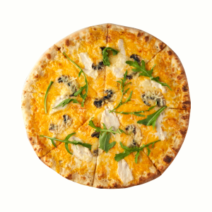 Пицца с курицей и грибами