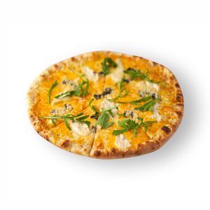 Пицца с курицей и грибами