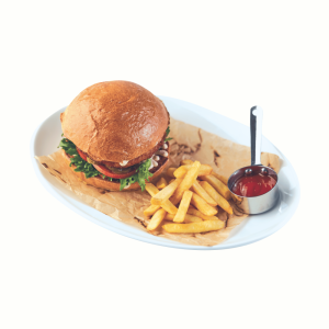 Бургер с куриным филе