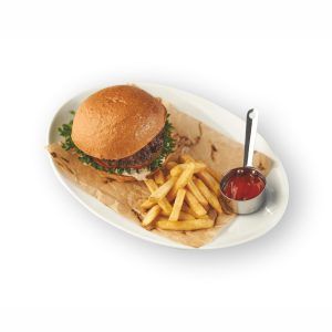 Бургер с котлетой из говядины