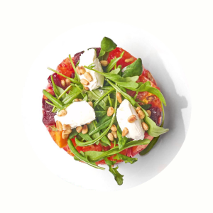 Салат с тыквой и творожным сыром