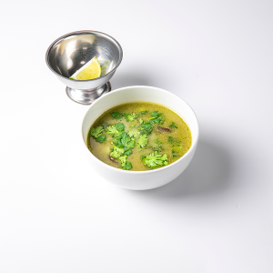 Зеленый тайский суп