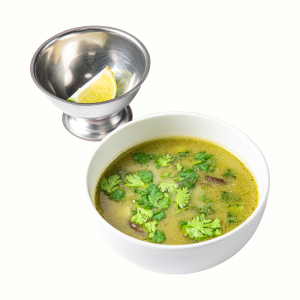 Зеленый тайский суп