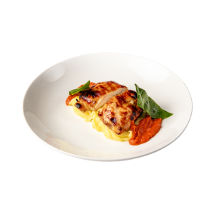 Цесарка с картофельным пюре